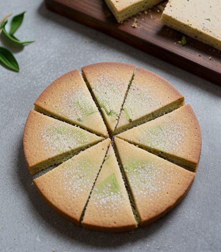 Pistachio Shortbread - House Beautiful recipe image