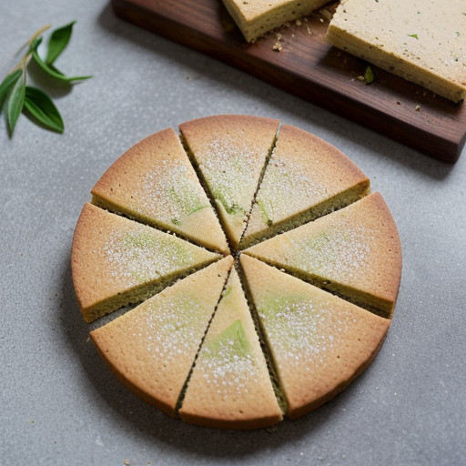 Pistachio Shortbread - House Beautiful recipe image