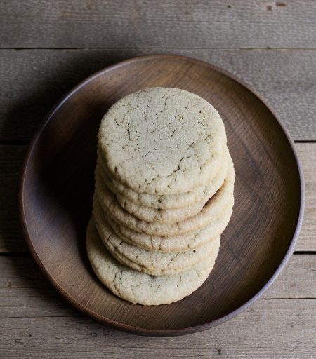 Pistachio Sugar Cookies recipe image