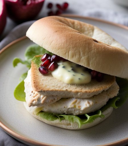 Pita Chicken Sandwiches recipe image