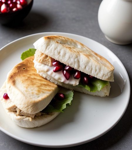 Pita Chicken Sandwiches recipe image