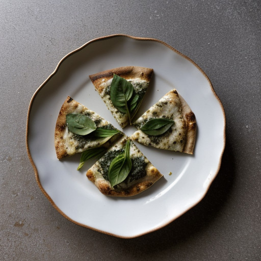 Pita Pesto Pizzas recipe image