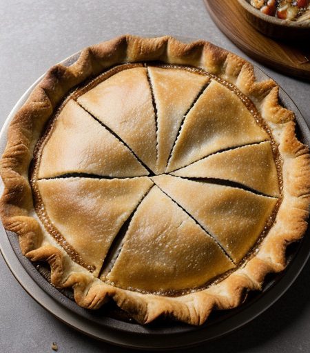 Pitta Me Kima (Chopped Meat Pie recipe image
