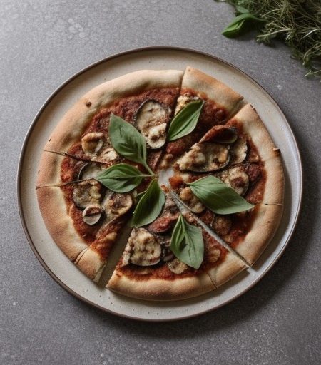 Pizella-Small Eggplant Pizza recipe image