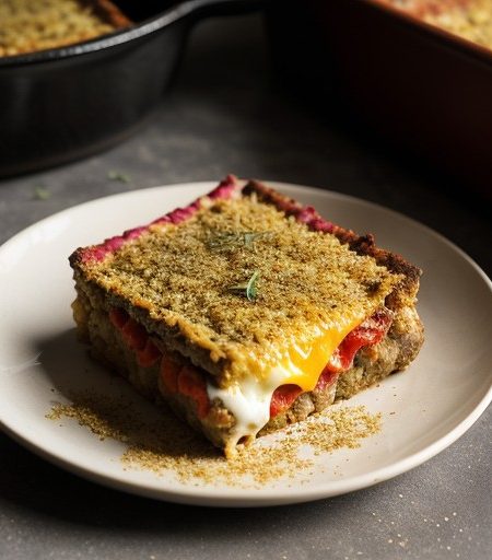Pizza Meat Loaf recipe image