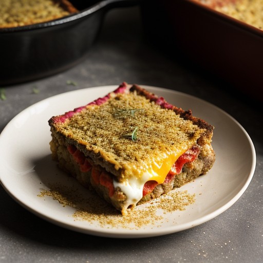 Pizza Meat Loaf recipe image