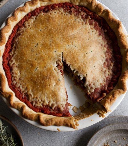 Pizza Meat Pie recipe image