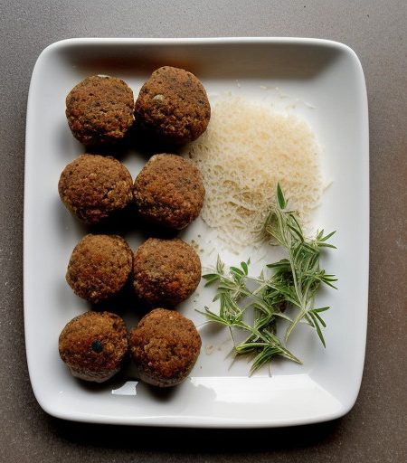 Pizza Meatballs recipe image