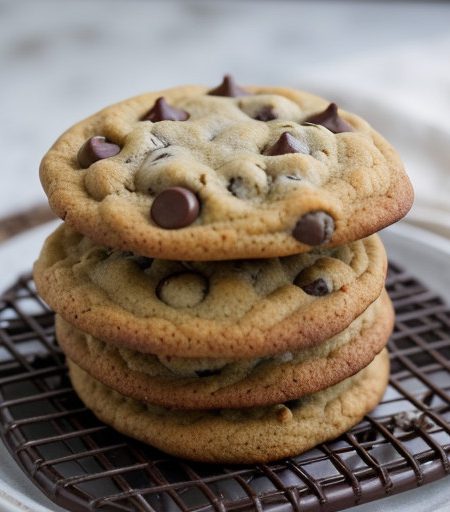 Pizza-Pan Chocolate Chip Cookies recipe image