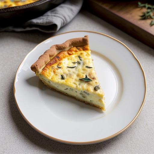 Pizza Quiche recipe image