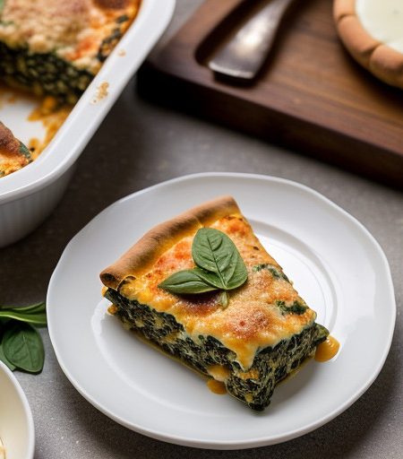 Pizza Spinach Casserole *** Nfwf89 A recipe image