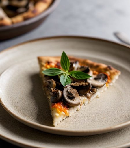 Pizza With Rice Crust recipe image