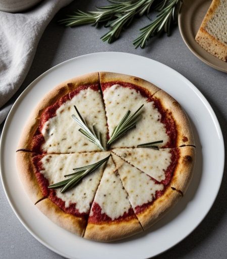 Pizza With Rosemary and Garlic (Pizza Bianca recipe image