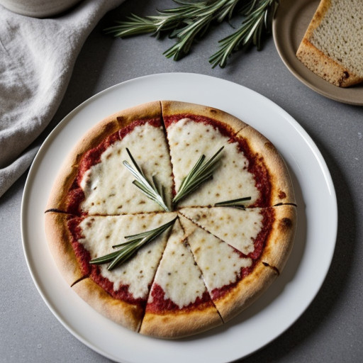Pizza With Rosemary and Garlic (Pizza Bianca recipe image