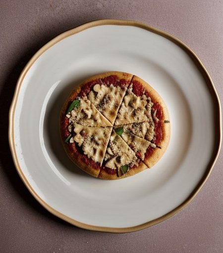 Pizza With Tuna, Basil, and Pine Nuts recipe image