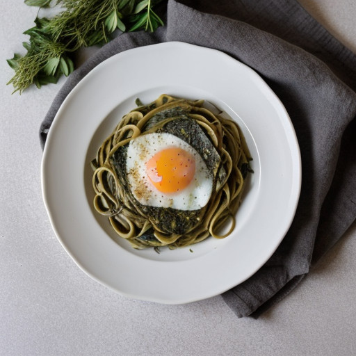 Plain or Spinach Pasta recipe image