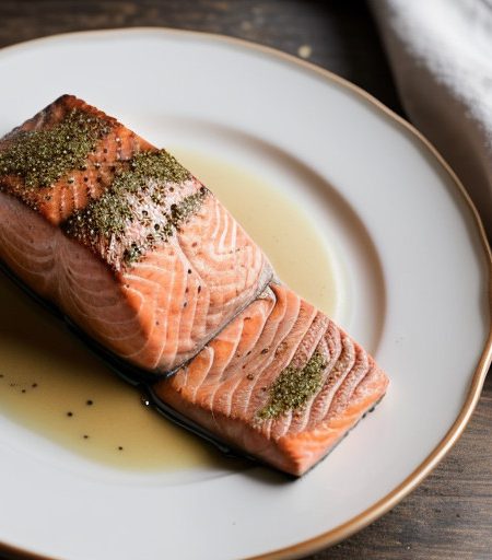 Planked Filet of Salmon recipe image