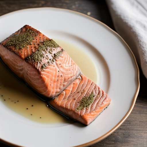 Planked Filet of Salmon recipe image
