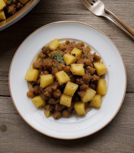 Plantain-Pineapple Saute recipe image