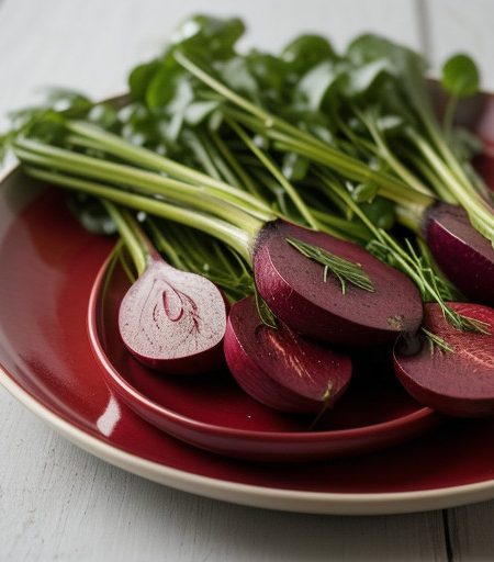 Platter of Fennel~ Red Pepper~ Beetroot~ Wate recipe image