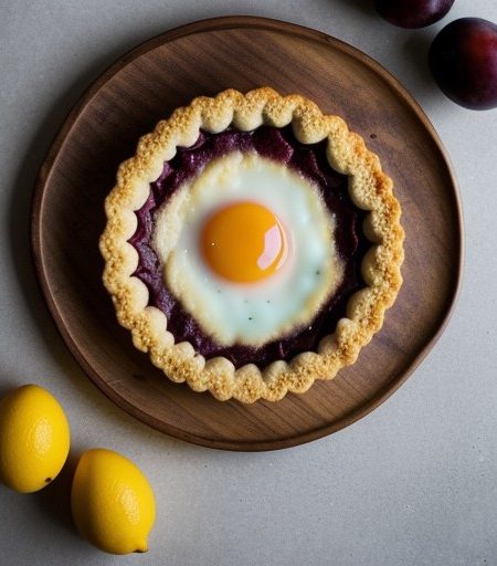 Plum Crostata recipe image