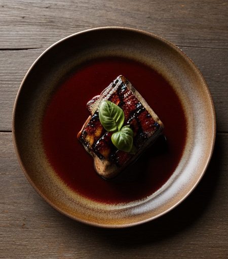 Plum-Glazed Butterflied Quail recipe image