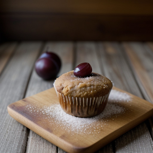Plum Jam Muffins recipe image