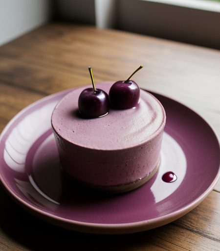 Plum Mousse recipe image