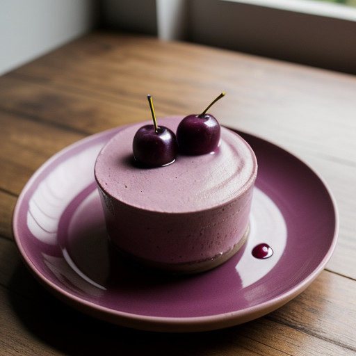 Plum Mousse recipe image
