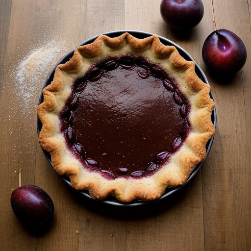 Plum Pie recipe image