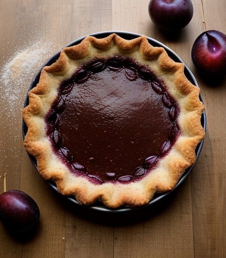 Plum Pie recipe image