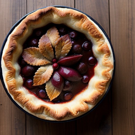 Plum Pot Pies recipe image