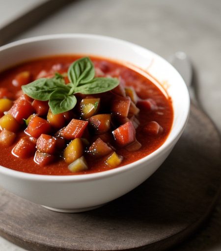 Plum Tomato Salsa With Sherry Vinegar recipe image
