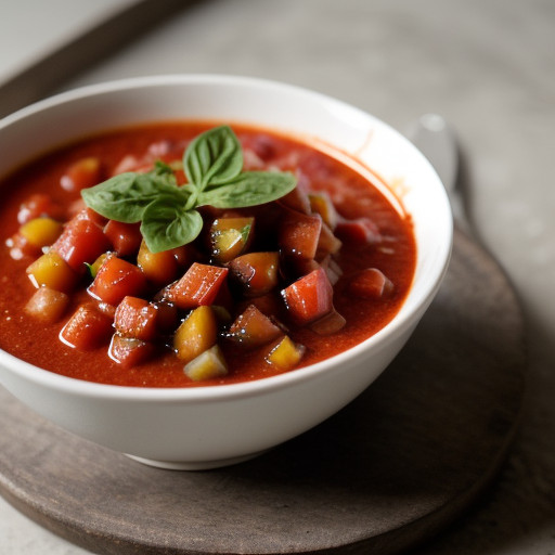 Plum Tomato Salsa With Sherry Vinegar recipe image