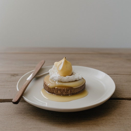Poached Apples With Maple Cream recipe image