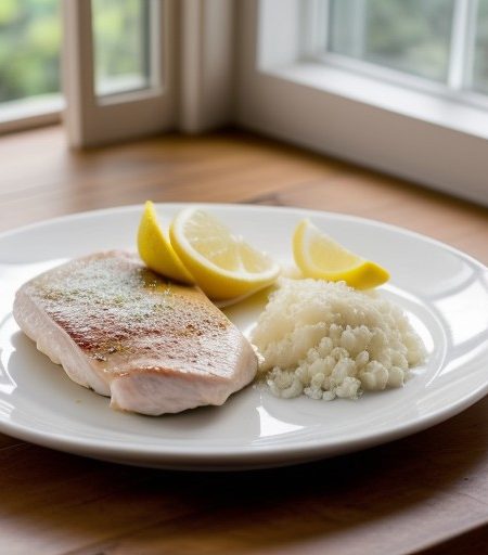 Poached Chicken Breasts recipe image
