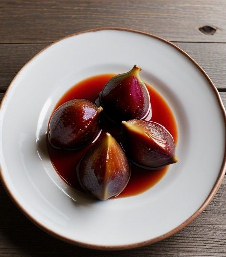 Poached Fresh Figs recipe image