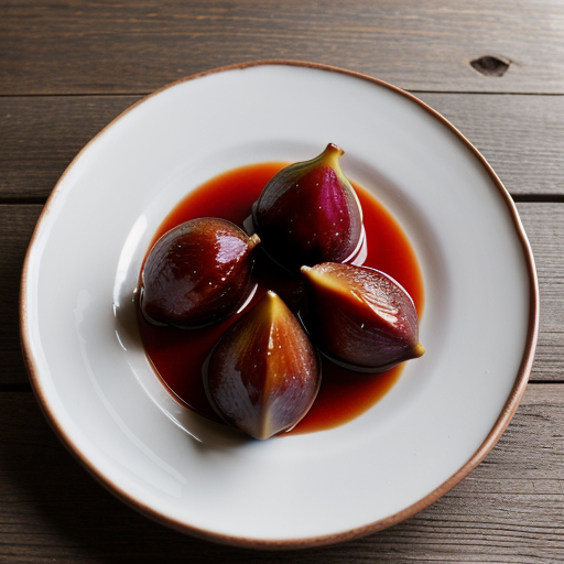 Poached Fresh Figs recipe image