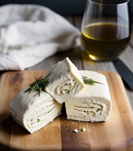 Poached Halibut Rolls recipe image