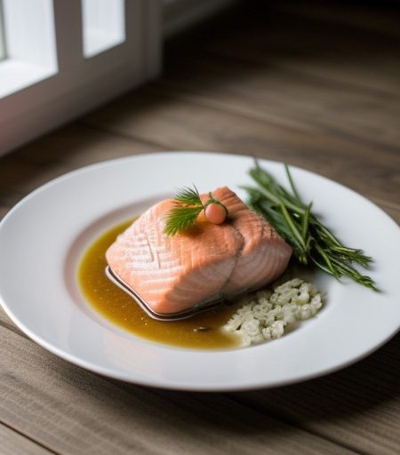 Poached Salmon recipe image