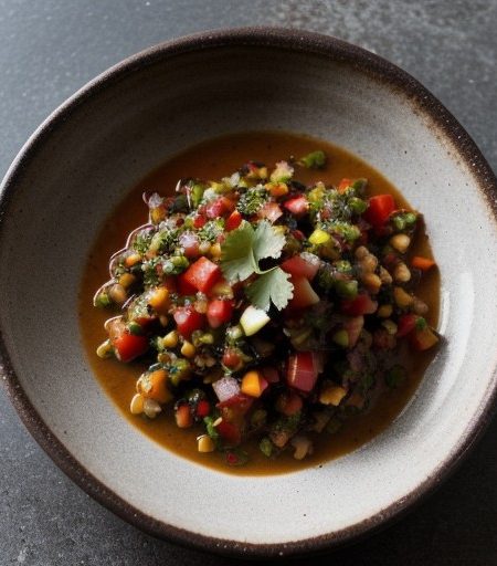 Poblano-Pine Nut Salsa recipe image