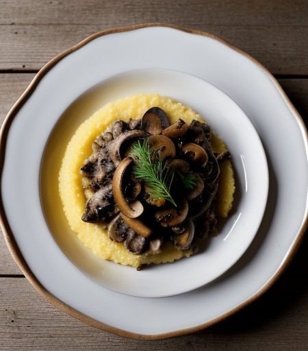 Polenta & Mushroom Stuffing recipe image