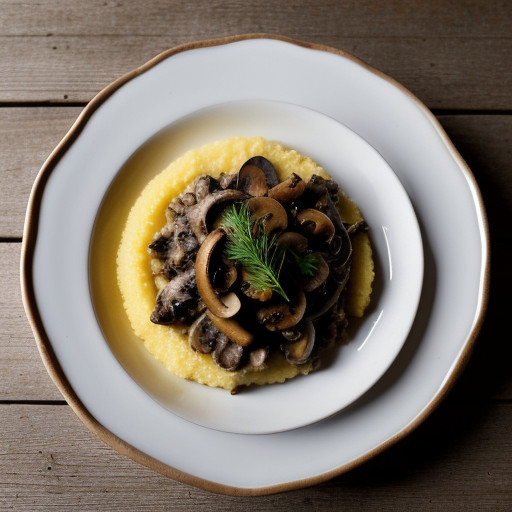 Polenta & Mushroom Stuffing recipe image