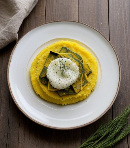 Polenta Primavera recipe image
