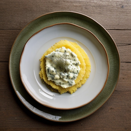 Polenta With Leeks & Gorgonzola recipe image