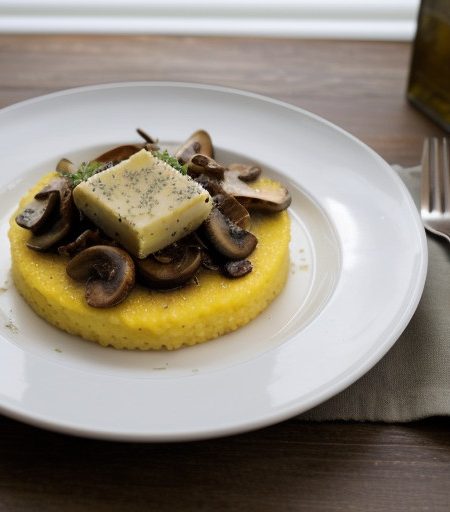 Polenta With Wild Mushrooms recipe image