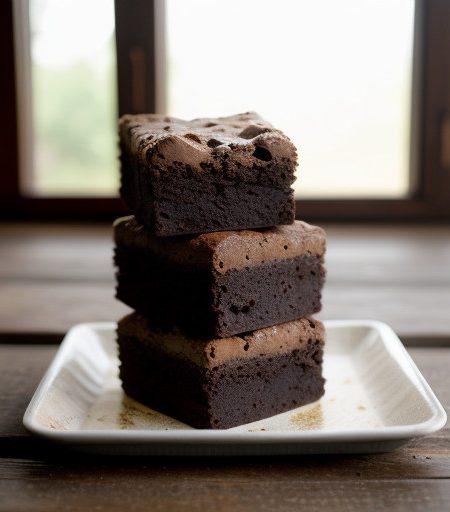 Polka-Dot Brownies recipe image