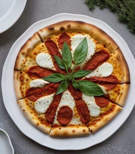 Polka Dot Pizzas recipe image