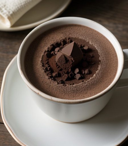 Polka Dot Pudding in a Mug recipe image