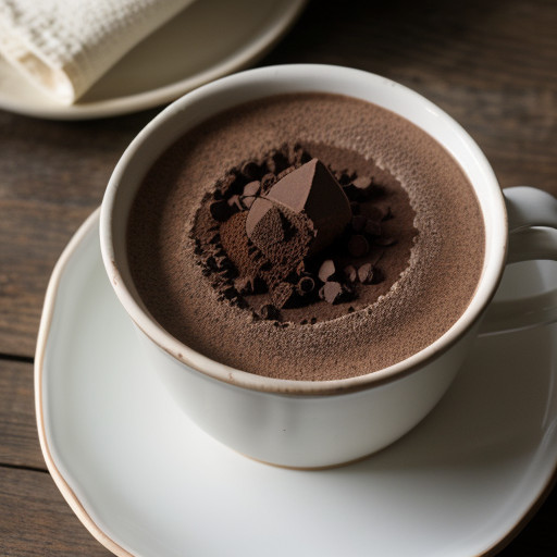 Polka Dot Pudding in a Mug recipe image
